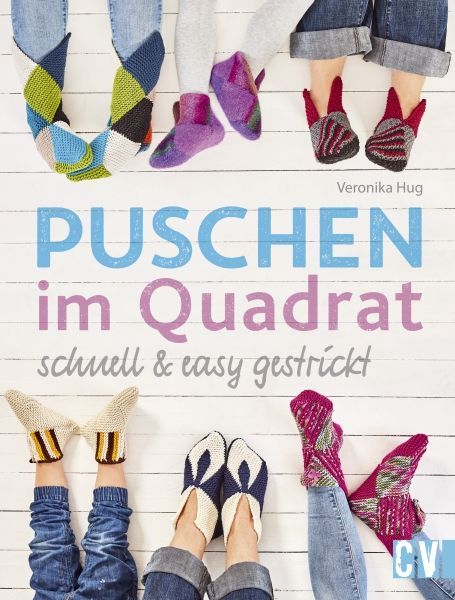 Puschen im Quadrat, schnell & easy gestrickt main product photo