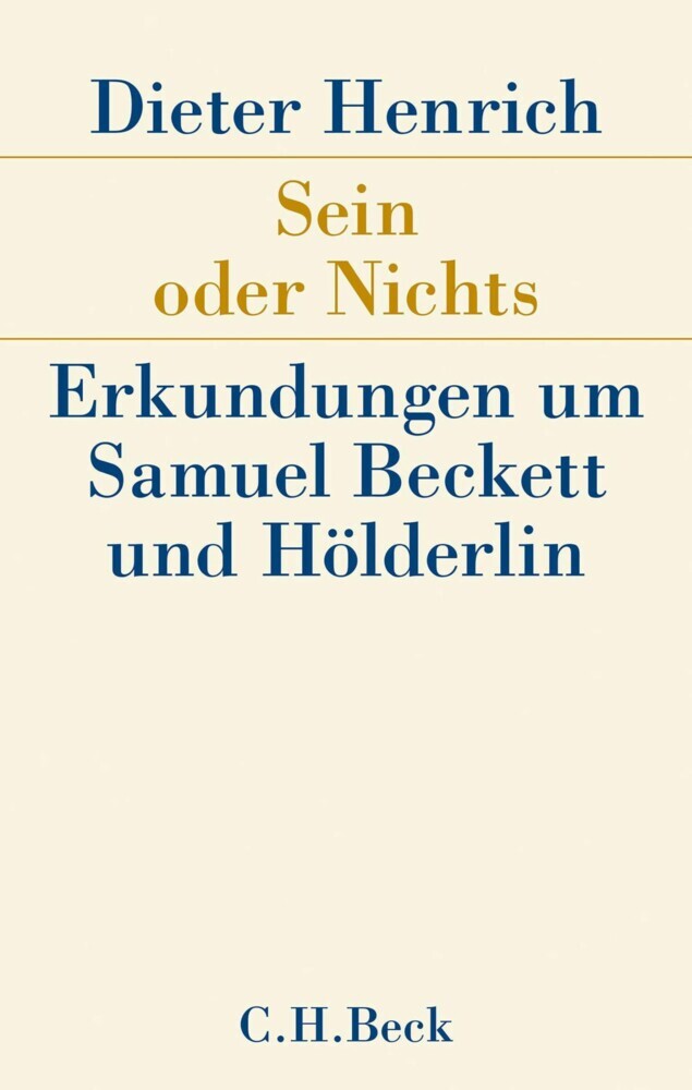 Sein oder Nichts main product photo