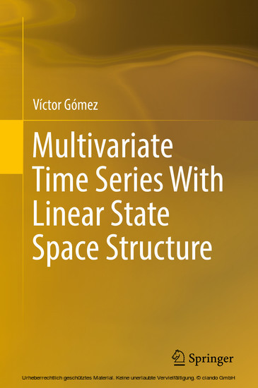 Multivariate Time Series With Linear State Space Structure main product photo