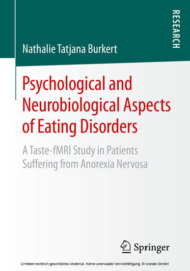Psychological and Neurobiological Aspects of Eating Disorders main product photo