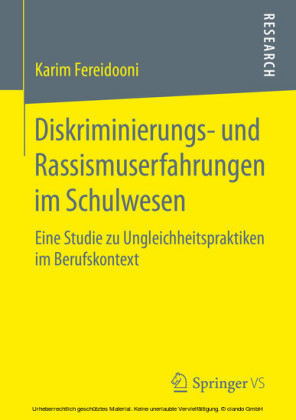 Diskriminierungs- und Rassismuserfahrungen im Schulwesen