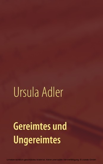 Gereimtes und Ungereimtes main product photo