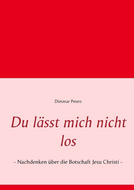 Du lässt mich nicht los main product photo