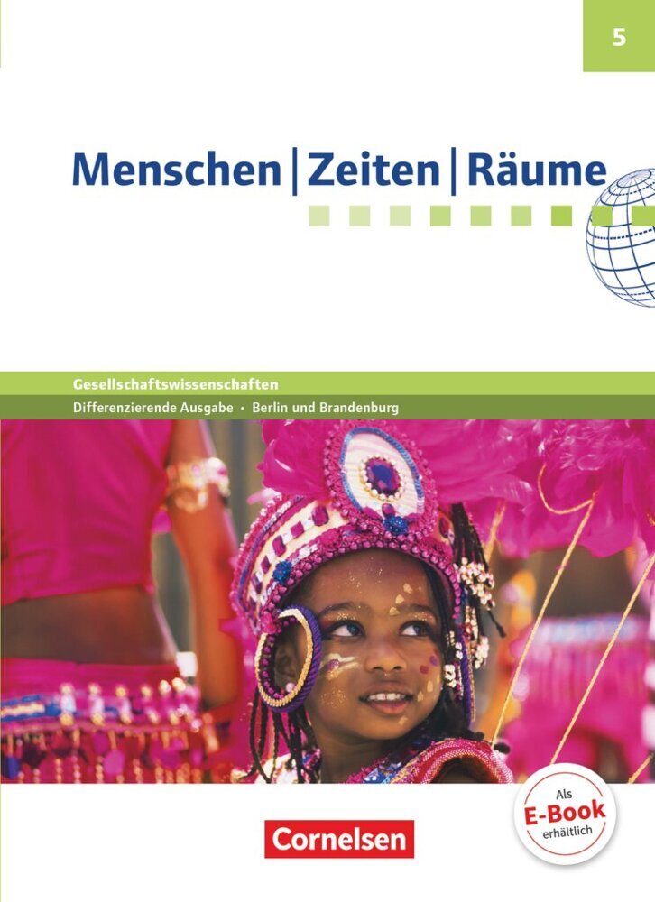 Menschen-Zeiten-Räume - Arbeitsbuch für Gesellschaftswissenschaften - Differenzierende Ausgabe GS Berlin und Brandenburg - Ausgabe ab 2016 - 5. Schuljahr main product photo