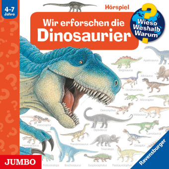 Wir erforschen die Dinosaurier, Audio-CD