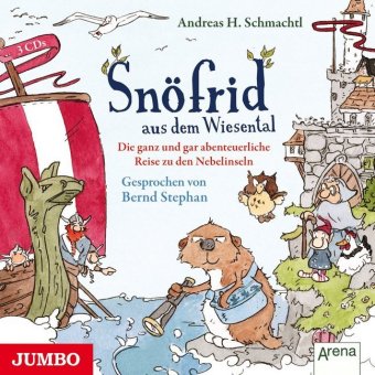 Snöfrid aus dem Wiesental - Die ganz und gar unglaubliche Reise zu den Nebelinseln,3 Audio-CDs