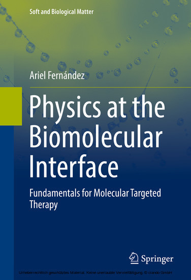 Physics at the Biomolecular Interface main product photo