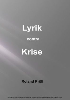 Lyrik contra Krise
