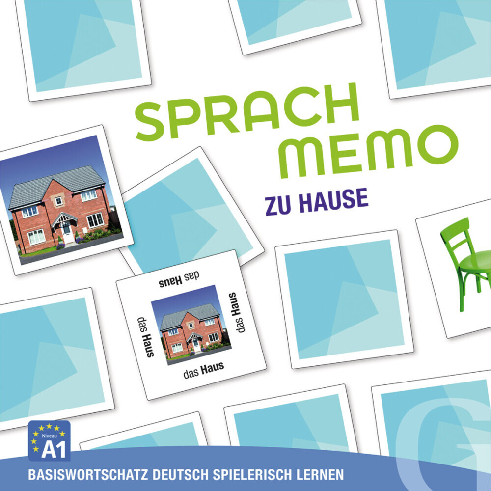 Sprachmemo Deutsch, Zu Hause (Spiel) main product photo
