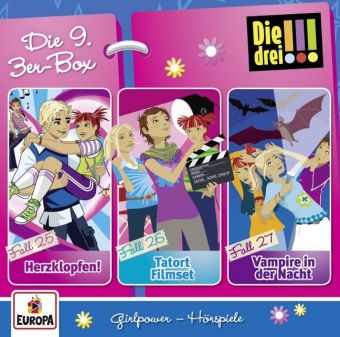 Die drei !!! 3er Box. Box.9, 3 Audio-CDs