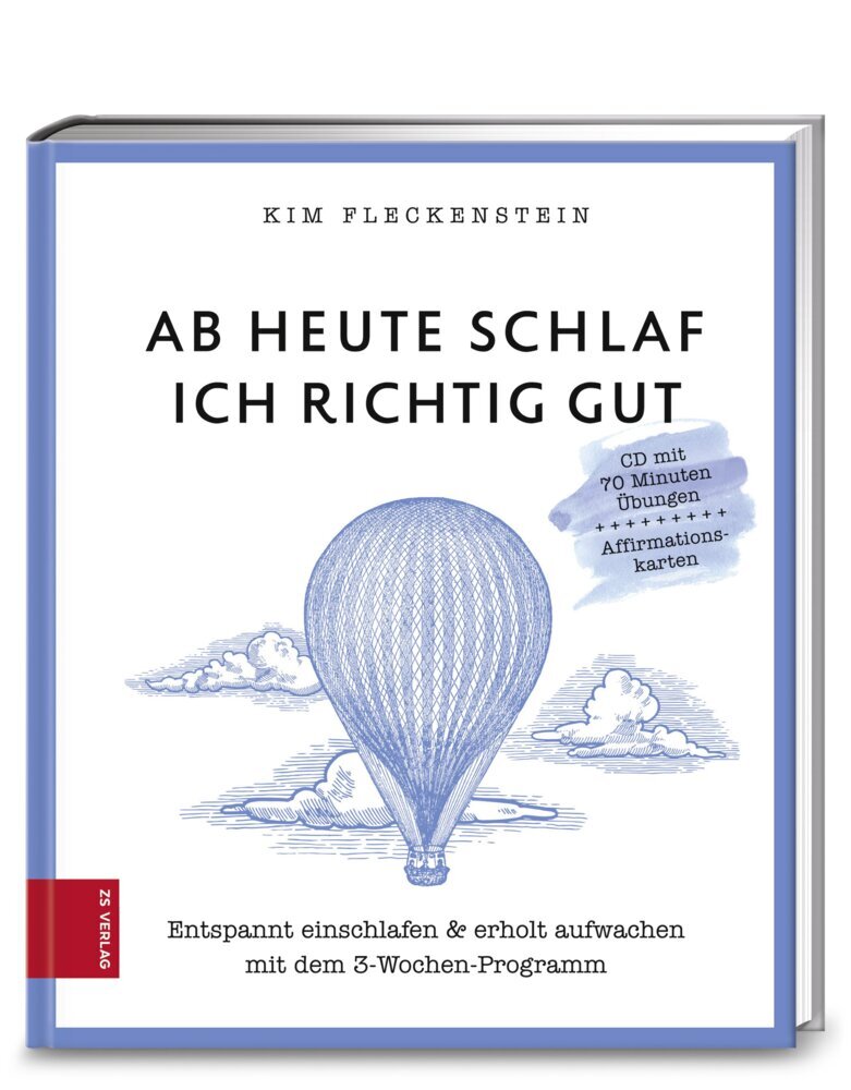 Ab heute schlaf ich richtig gut, m. Audio-CD u. Affirmationskarten main product photo