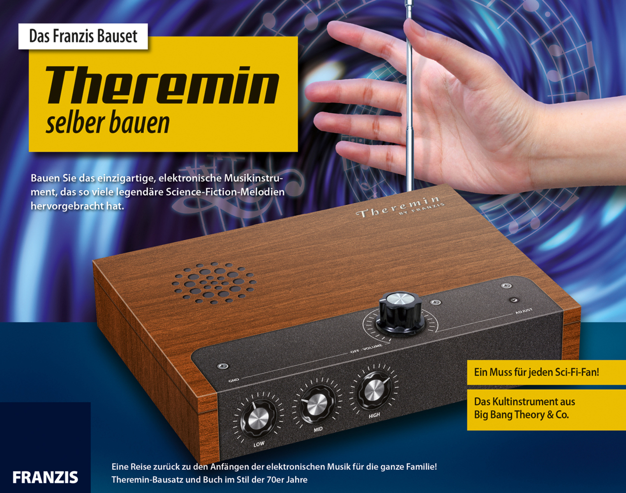 FRANZIS 65347 - Theremin selber bauen main product photo