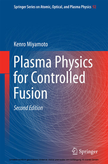 Plasma Physics for Controlled Fusion main product photo