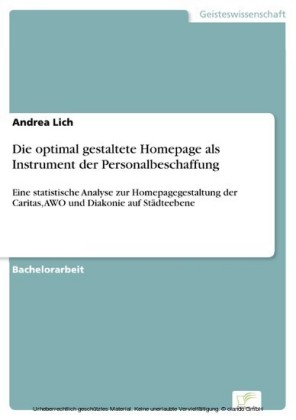 Die optimal gestaltete Homepage als Instrument der Personalbeschaffung
