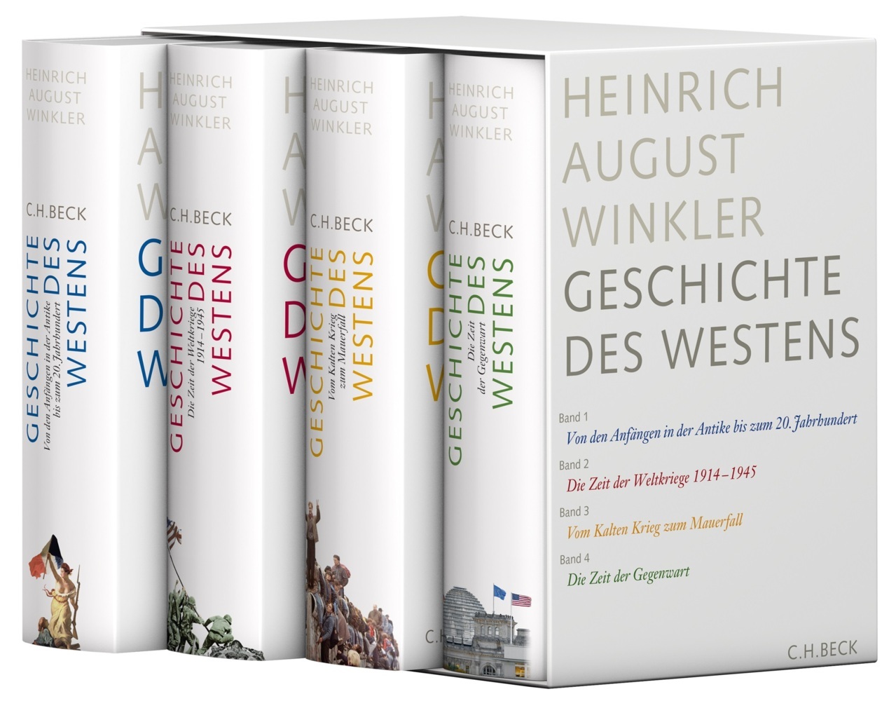 Von den Anfängen in der Antike bis zum 20. Jahrhundert / Die Zeit der Weltkriege. 1914-1945 / Vom Kalten Krieg zum Mauerfall / Die Zeit der Gegenwart, 4 Bde. main product photo