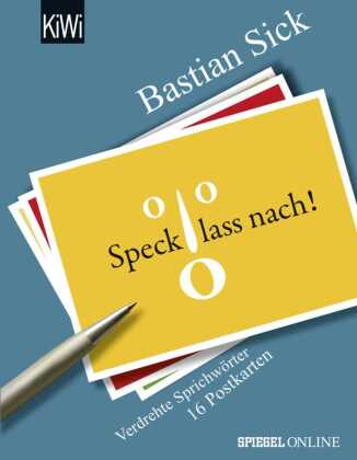 Speck lass nach!, Postkartenbuch