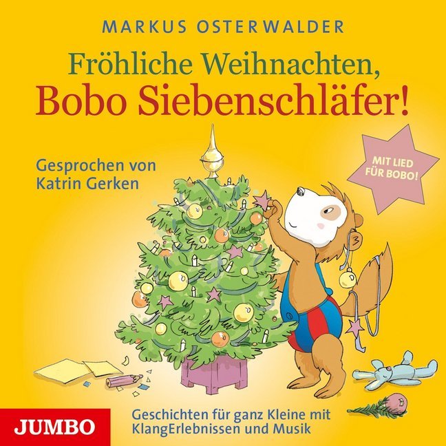Fröhliche Weihnachten, Bobo Siebenschläfer, Audio-CD main product photo