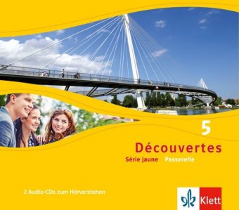 Découvertes. Série jaune (ab Klasse 6). Ausgabe ab 2012. Bd.5, 2 Audio-CDs zum Hörverstehen