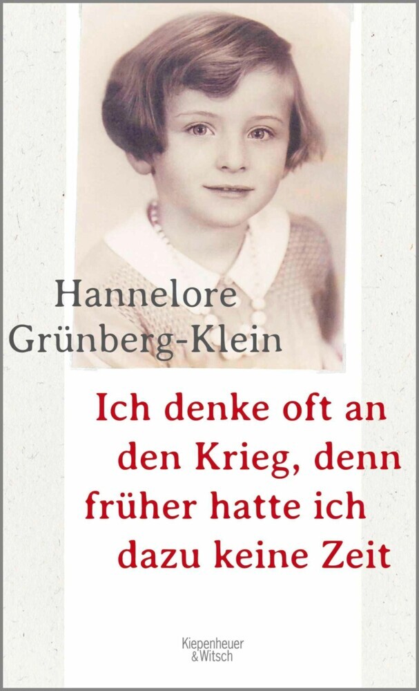 Ich denke oft an den Krieg, denn früher hatte ich dazu keine Zeit main product photo