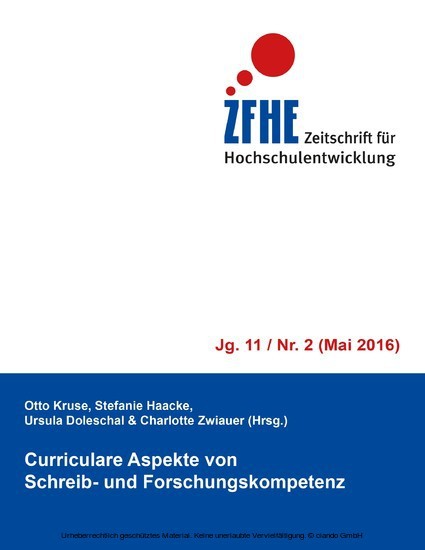 Curriculare Aspekte von Schreib- und Forschungskompetenz main product photo