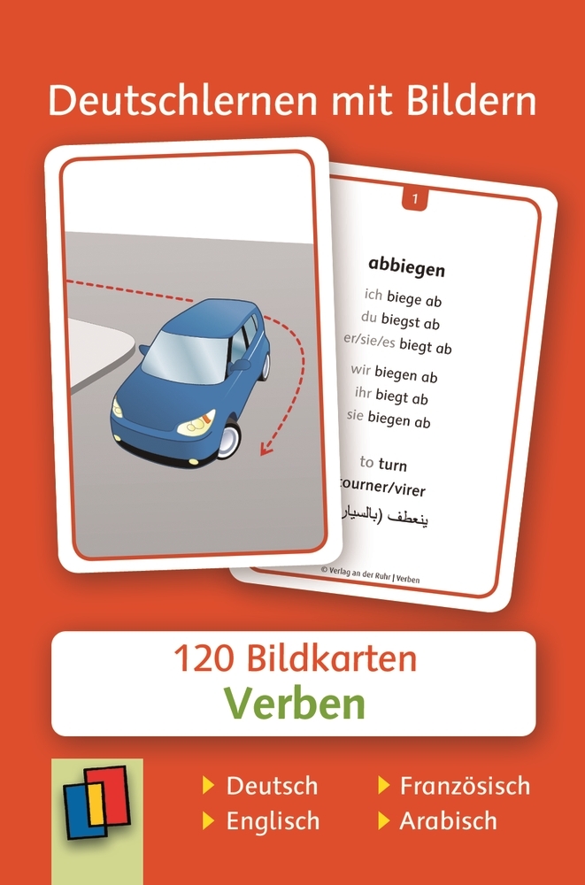 Verben - Deutsch, Englisch, Französisch und Arabisch main product photo