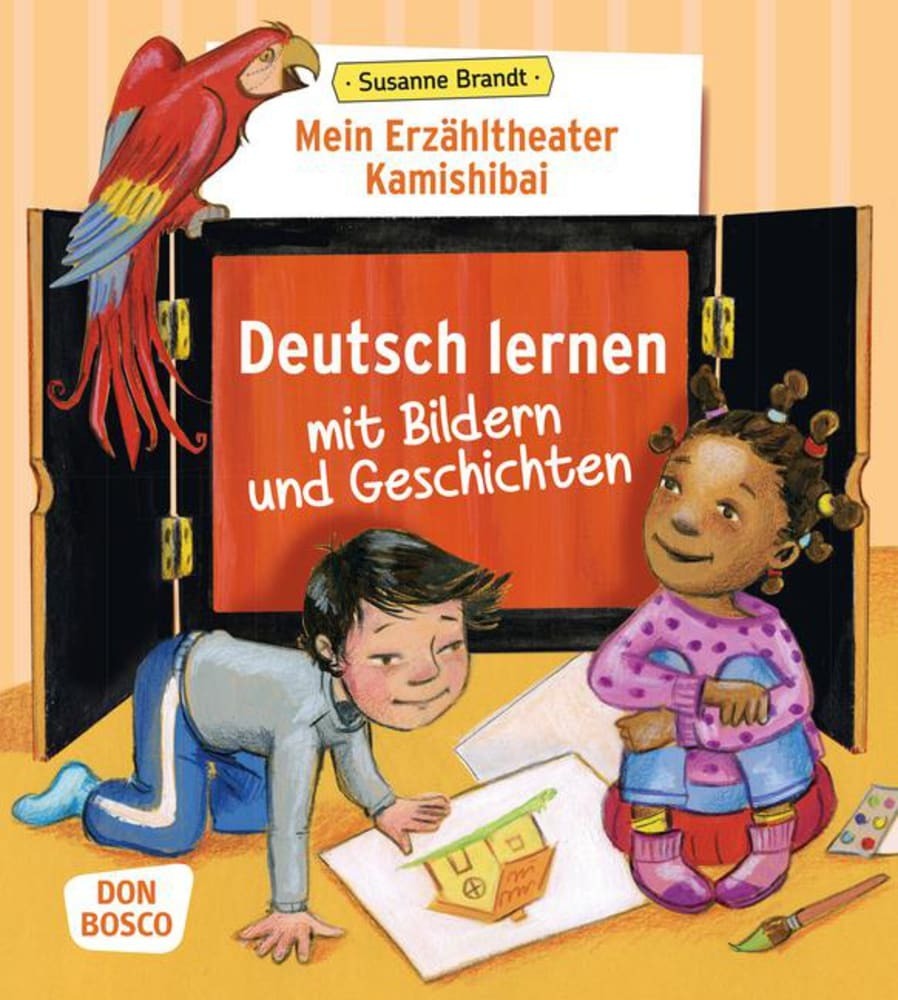 Mein Erzähltheater Kamishibai: Deutsch lernen mit Bildern und Geschichten, m. 1 Beilage main product photo