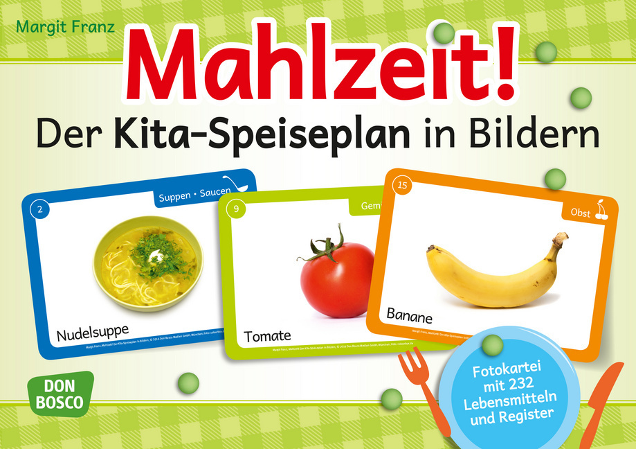 Mahlzeit! Der Kita-Speiseplan in Bildern, m. 1 Beilage main product photo