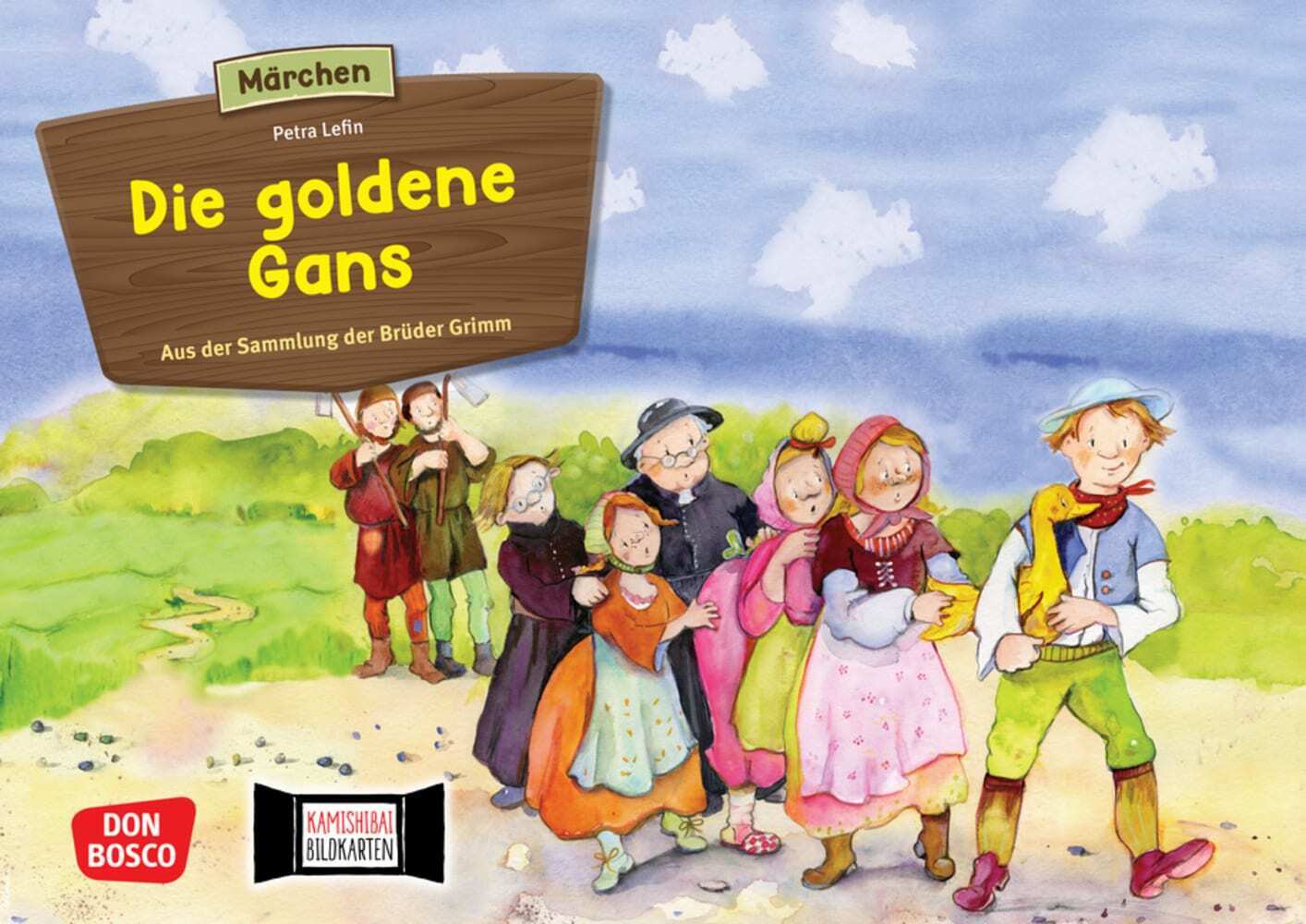 Die goldene Gans, Kamishibai Bildkartenset main product photo