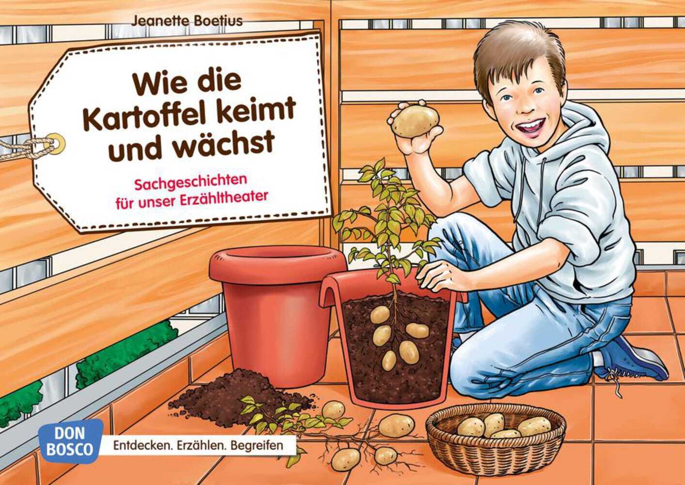 Wie die Kartoffel keimt und wächst, Kamishibai Bildkartenset main product photo