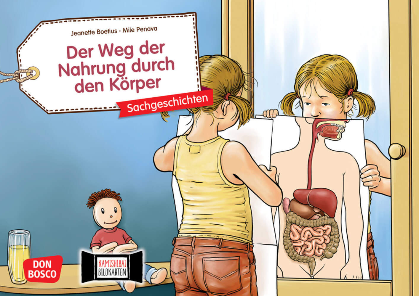 Der Weg der Nahrung durch den Körper. Kamishibai Bildkartenset main product photo