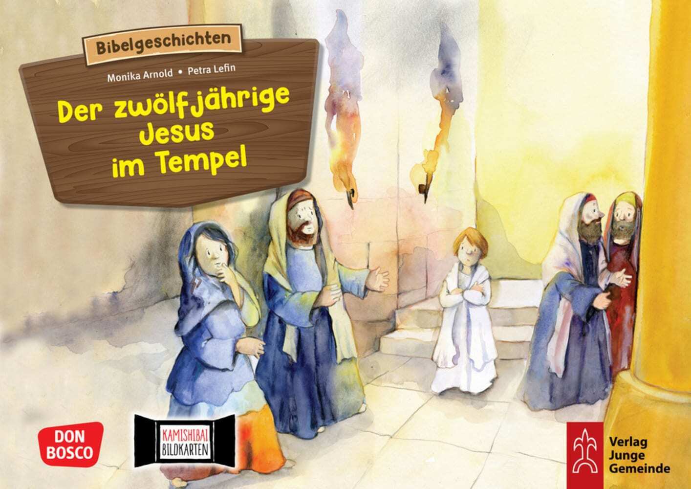Der zwölfjährige Jesus im Tempel, Kamishibai Bildkartenset main product photo