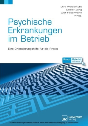 Psychische Erkrankungen im Betrieb