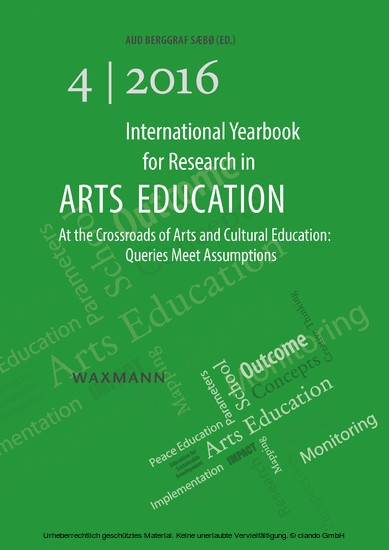 International Yearbook for Research in Arts Education 4/2016 main product photo