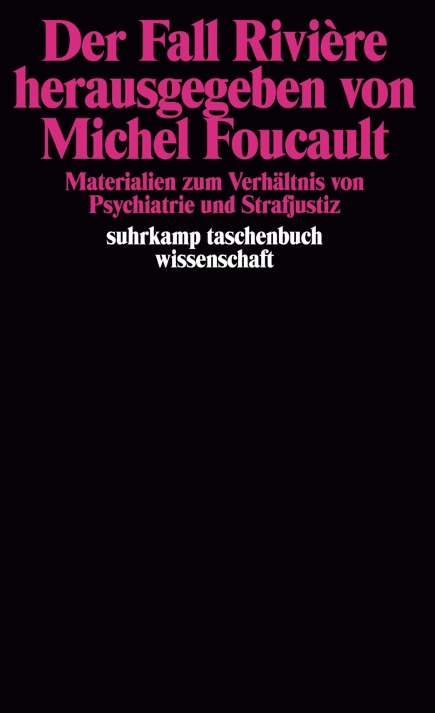 Der Fall Rivière herausgegeben von Michel Foucault main product photo