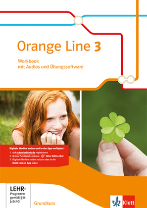Orange Line 3 Grundkurs, m. 1 Beilage