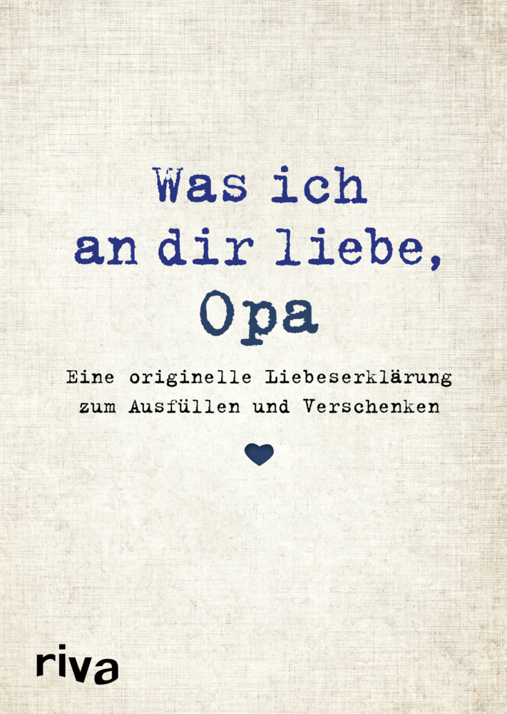 Was ich an dir liebe, Opa main product photo