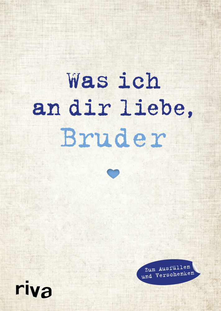 Was ich an dir liebe, Bruder main product photo