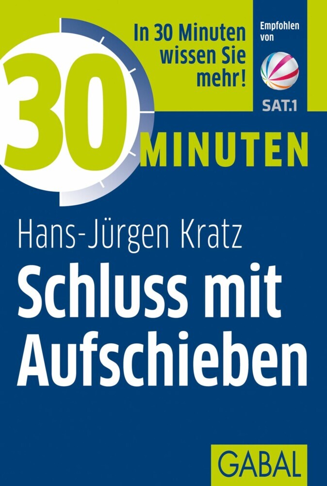 30 Minuten Schluss mit Aufschieben main product photo