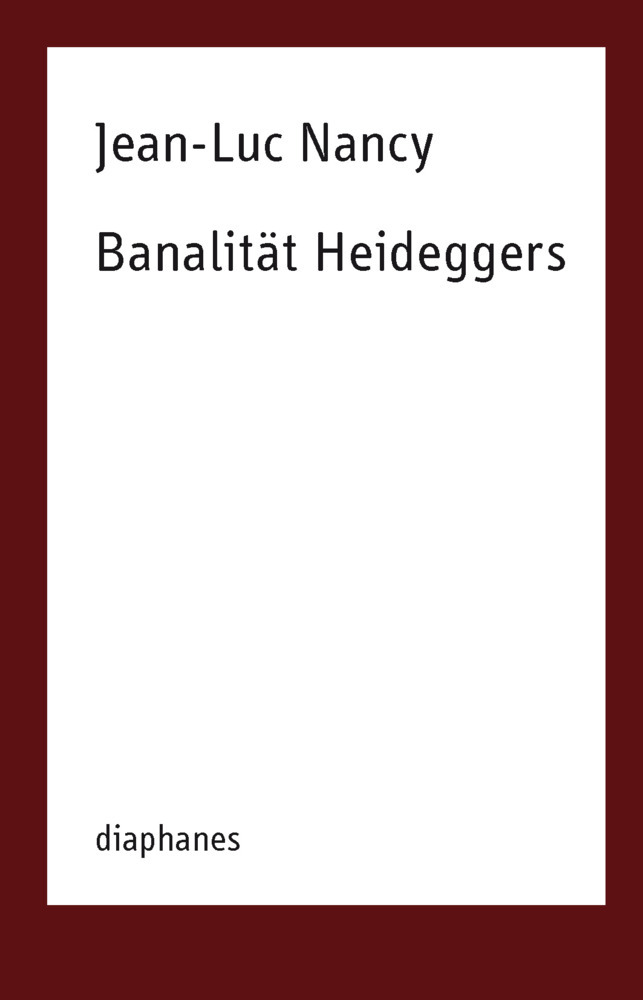 Banalität Heideggers main product photo