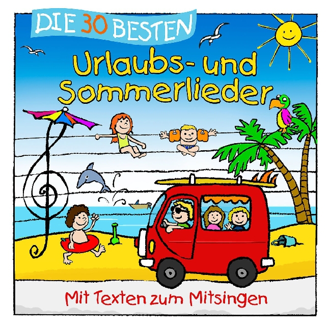Die 30 besten Urlaubs- und Sommerlieder, 1 Audio-CD main product photo