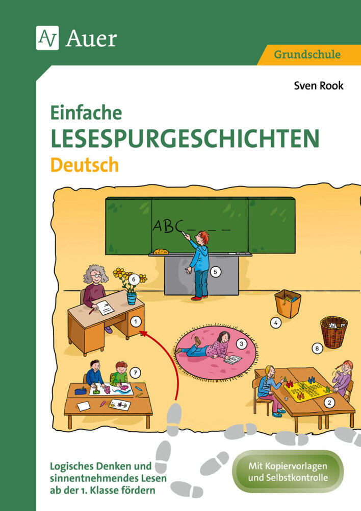 Einfache Lesespurgeschichten Deutsch main product photo