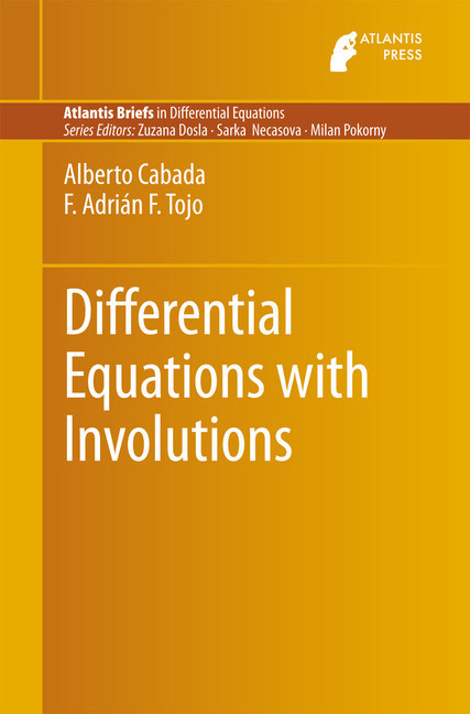Differential Equations with Involutions main product photo