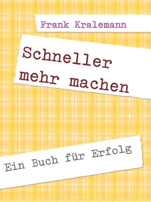 Schneller mehr machen main product photo