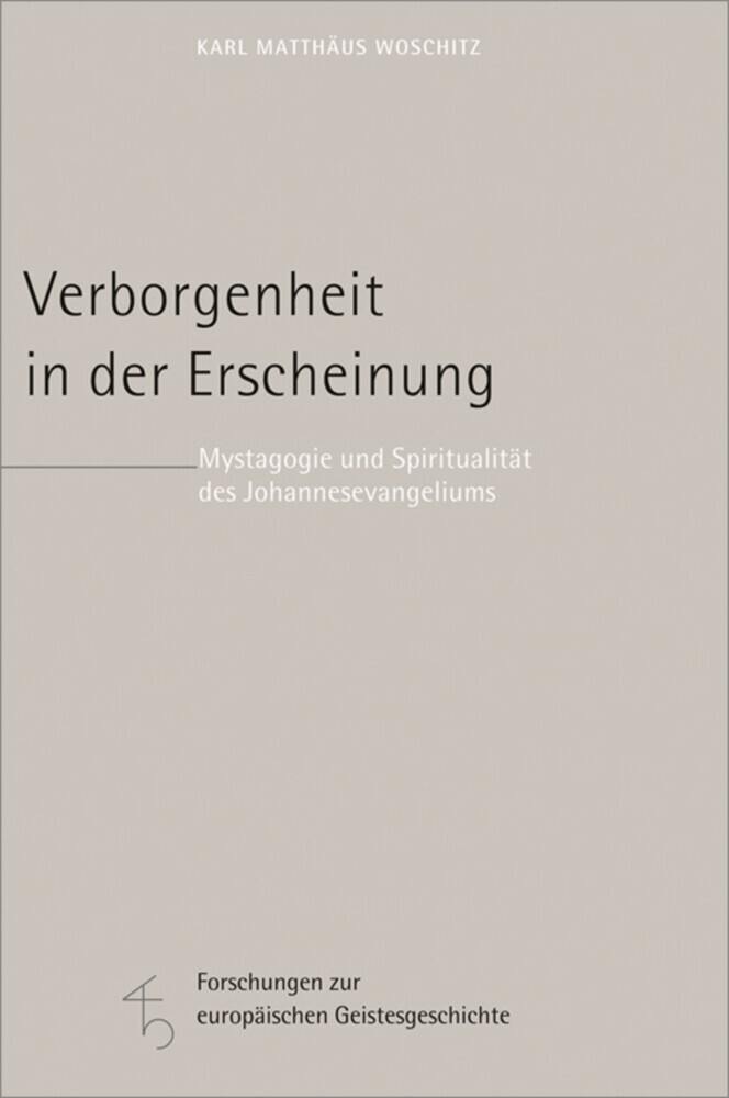 Verborgenheit in der Erscheinung main product photo