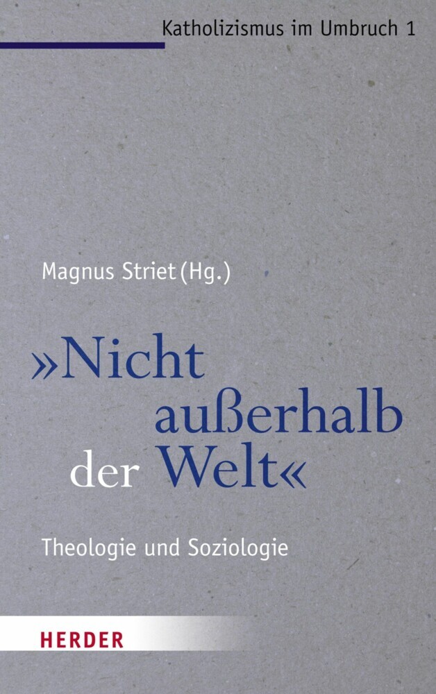 'Nicht außerhalb der Welt' main product photo