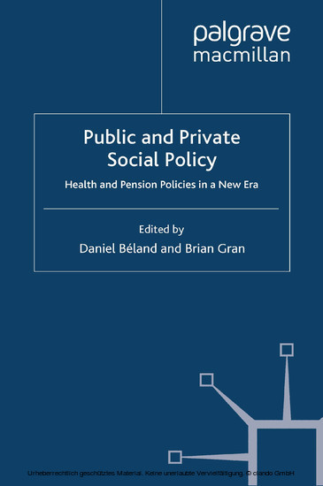 Public and Private Social Policy main product photo
