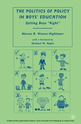 The Politics of Policy in Boys' Education
