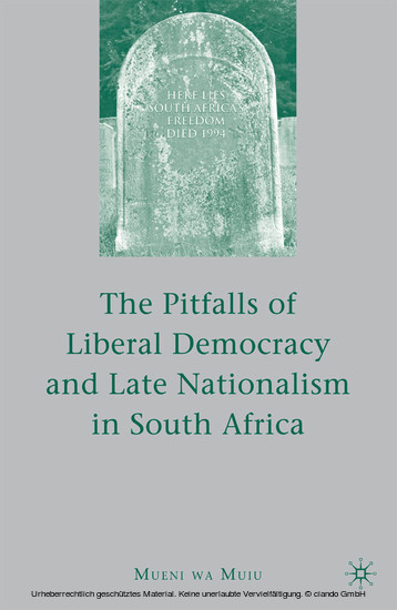 The Pitfalls of Liberal Democracy and Late Nationalism in South Africa main product photo