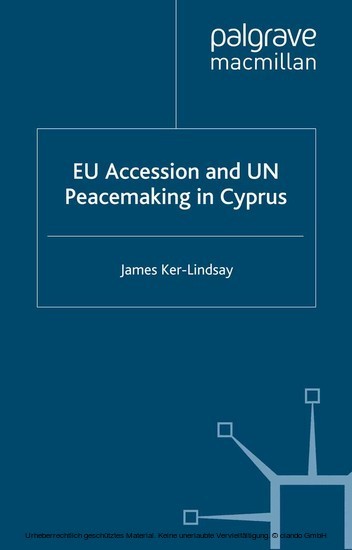 EU Accession and UN Peacemaking in Cyprus main product photo