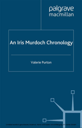 An Iris Murdoch Chronology